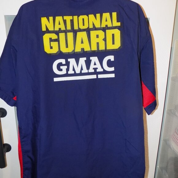 Hendrick Motorsports National Guard GMAC Pit Crew Shirt #25 Size XL Men's - Picture 2 of 3